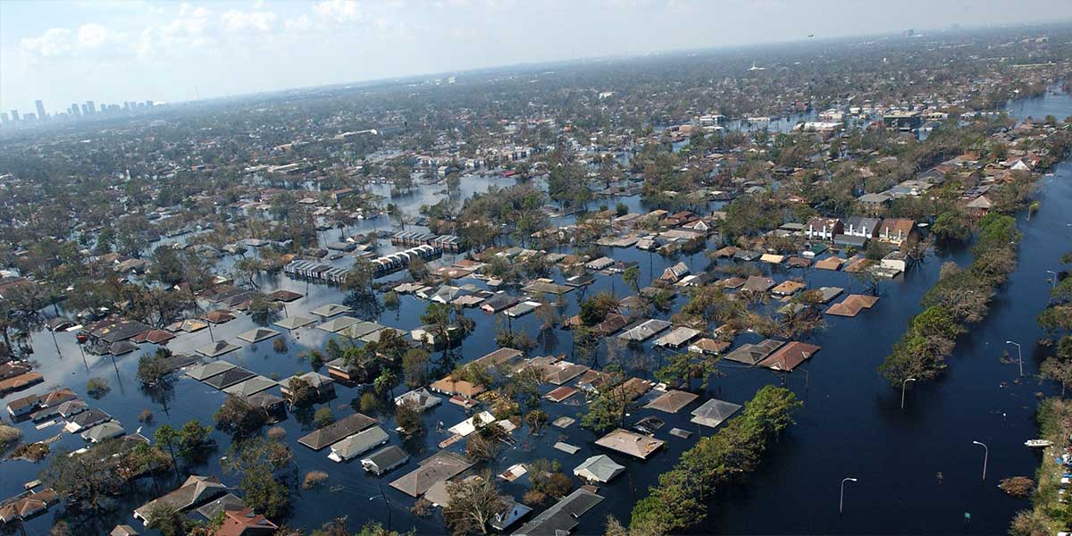 Hurricane Katrina devastated New Orleans in 2005. The storm’s destruction, compounded by failed levees, sparked concerns that climate change could have been at least partially responsible.