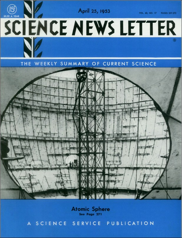 April 25, 1953 | Science News