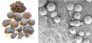 Iron-oxide concretions and nodules, Some Meteorite Information