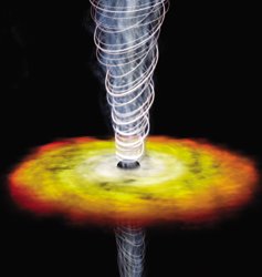 Powerhouse Astronomy: Blazing black hole from the early universe