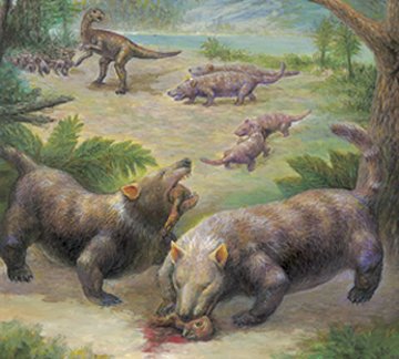 Reptilian Repast: Ancient mammals preyed on young dinosaurs