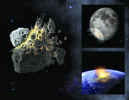 Killer Collision: Dino demise traces to asteroid-family breakup