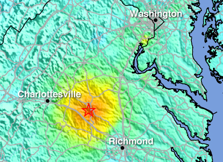 Magnitude 5.8 earthquake hits Virginia