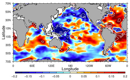 Oceans' salinity changed over last half-century