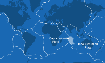 Intraplate quakes signal tectonic breakup