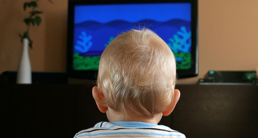 TV linked with brain changes in kids | Science News