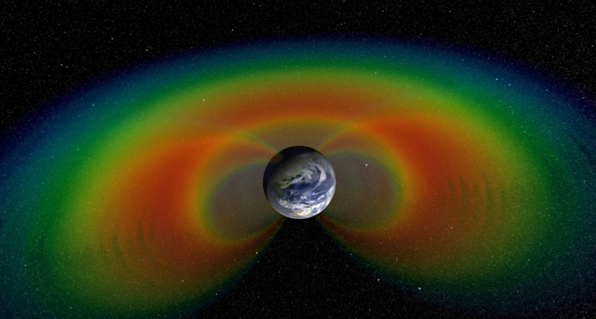 How Earth’s radiation belt gets its ‘stripes’ | Science News