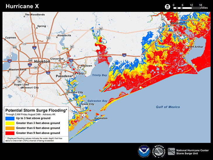 Katrina S Legacy Refining Hurricane Forecasting   082015 Ts Katrina Flooding Map Free 