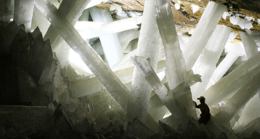 Microbes Survived Inside Giant Cave Crystals For Up To Years