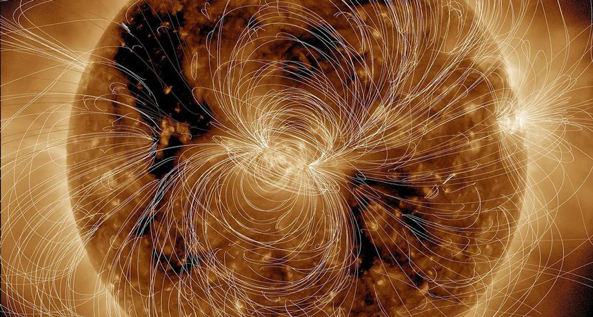 Strange gamma rays from the sun may decipher its magnetic