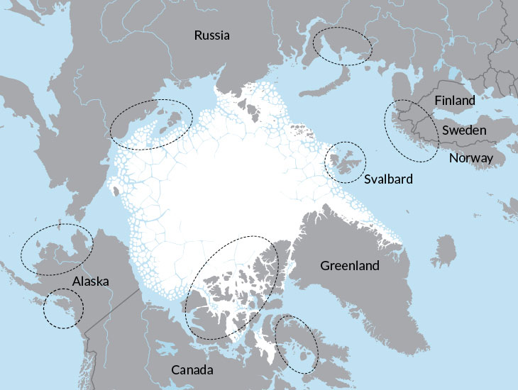 Climate change made the Arctic greener. Now parts of it are turning brown.