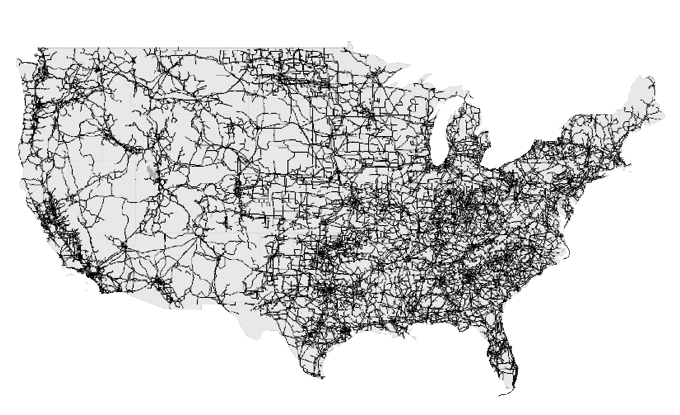 electrical grid map