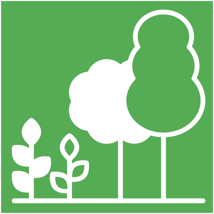 Neighboring plants icon