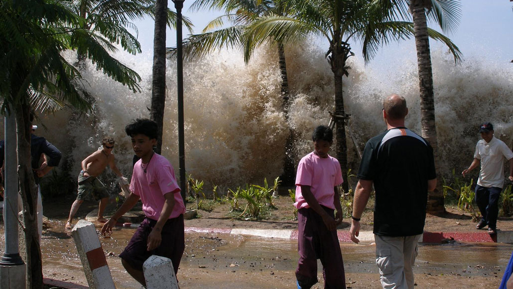 Tsunami van 2004 in Thailand