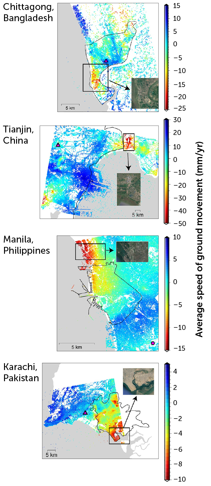 Coastal Cities Around The Globe Are Sinking | Science News