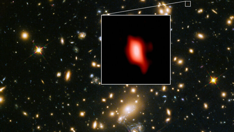 The Most Distant Rotating Galaxy Hails From 13.3 Billion Years Ago