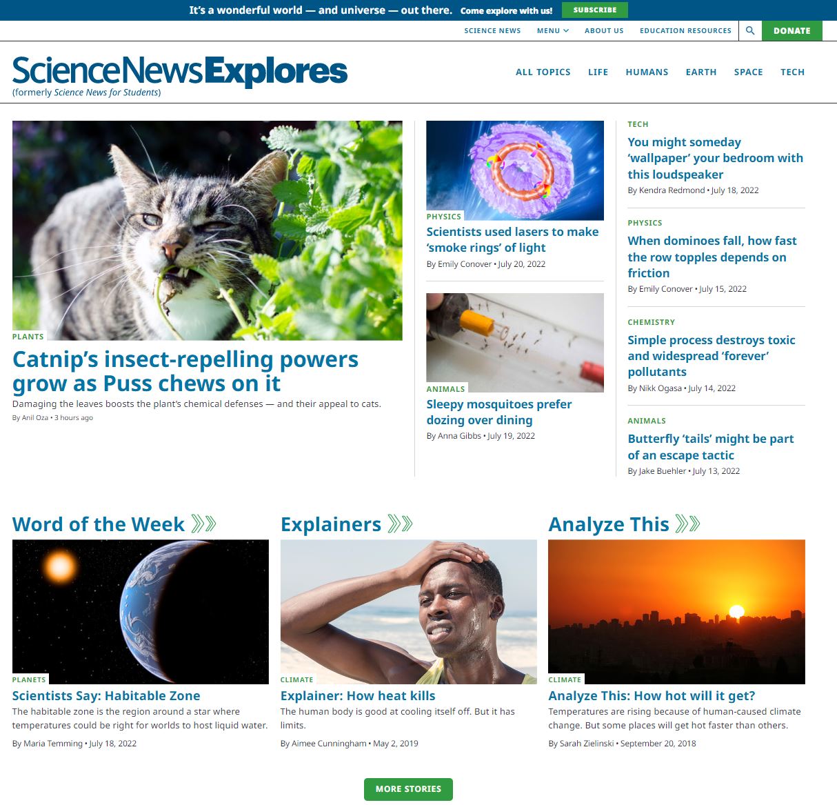 Science News  The latest news from all areas of science