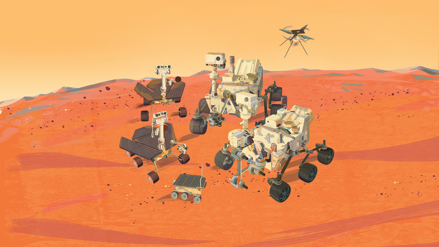 mars spirit rover found